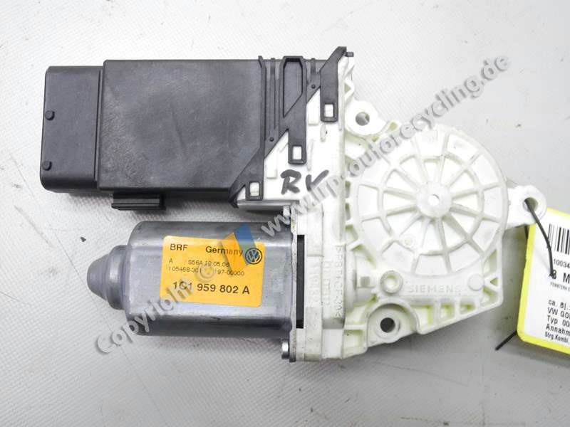 VW Golf IV 1J BJ2006 5-trg Motor Fensterheber vorn rechts 1C1959802A